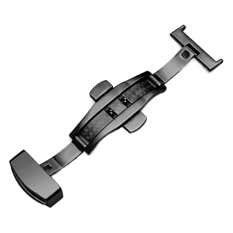 Watch Buckle Stainless Steel Butterfly Buckle Double Snap Buckle Stainless Steel Buckle Watch Strap Accessories Stainless Steel Buckle