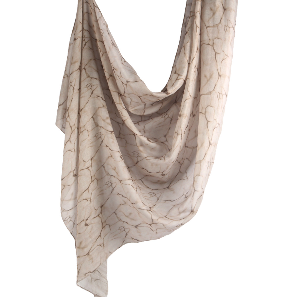 Picture of Best-Selling Watercolor Tie-Dye Cotton Scarf Arabian Satin Polyester Long Scarf Turkish Middle Eastern Scarf