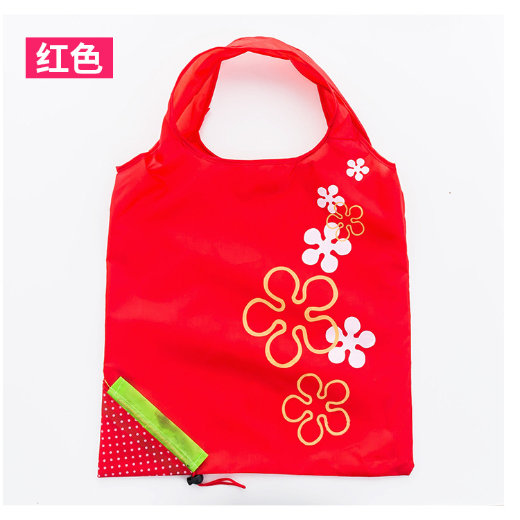 Picture of Creative Foldable Strawberry Bag Household Portable Polyester Shopping Bag Printable Advertising logo