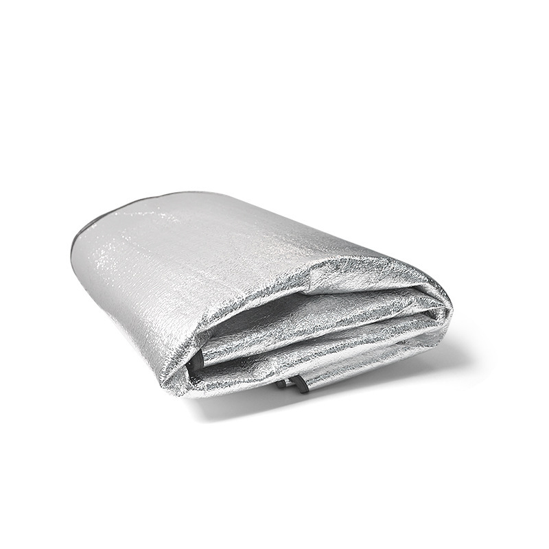 Picture of Cross-border picnic mat moisture-proof mat outdoor tent mat PVC aluminum foil mat logo printing ins wind camping travel mat