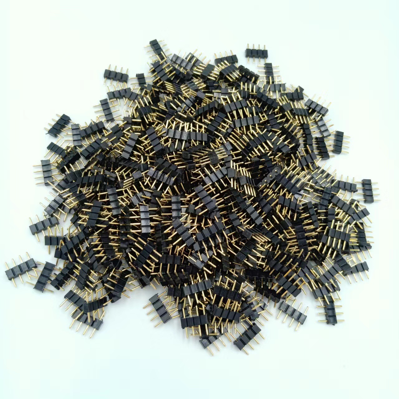 Picture of 4p lamp with row pin 2.54 round pin LED colorful RGB controller male and female pin light with pin