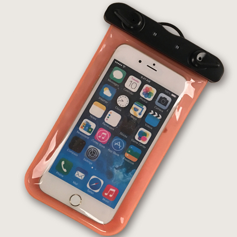Picture of Wholesale Touch Screen Transparent Outdoor Swimming and Diving Supplies Mobile Phone Waterproof Bag New Apple Waterproof Mobile Phone Case