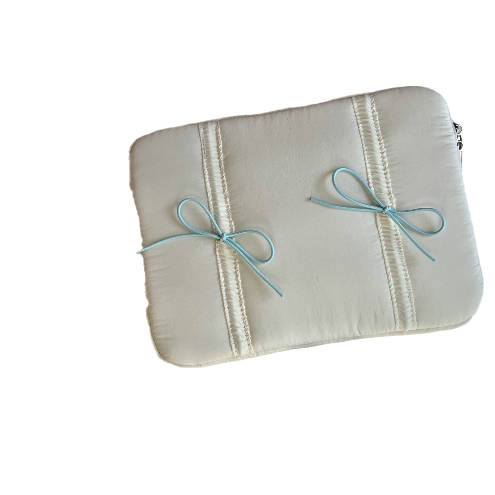 Picture of Cross-border South Korea tablet bag ins wind elastic tie bow 11/13/15 inch notebook liner bag