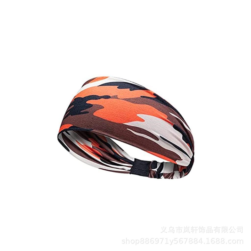 Picture of Sports Sweat-Absorbent Headband Running Fitness Forehead Protector Scarf Headband Headband New Basketball Men and Women Spring and Summer Sports Headband