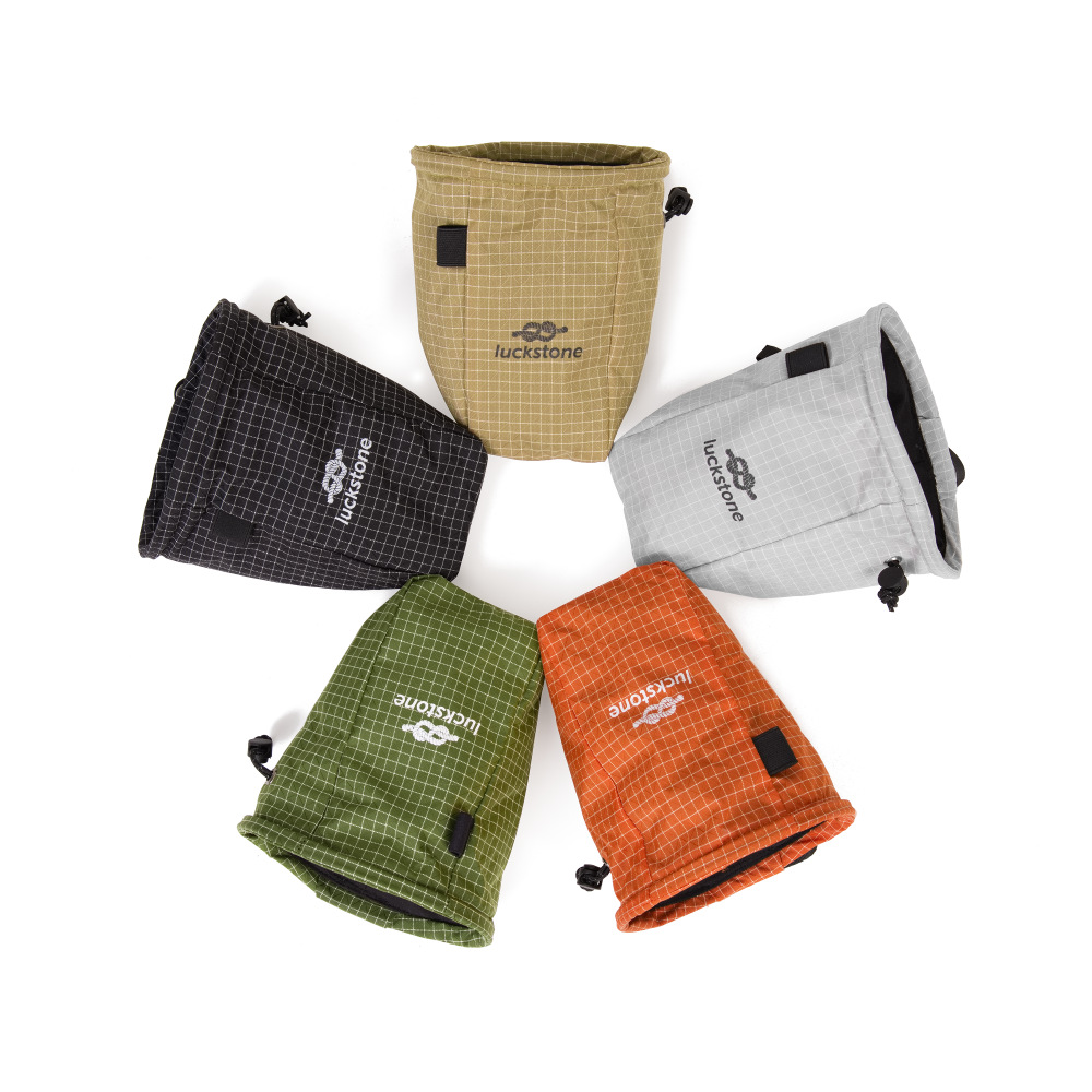 Rock Climbing, Mountaineering and Weightlifting Magnesium Powder Bag Gripx 100 Magnesium Powder Bag Dalima Wear-Resistant and Scratch-Resistant Knot Style