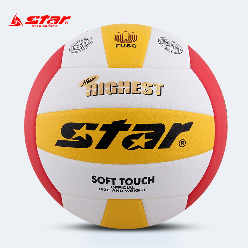 Picture of Star/Shida Volleyball VB4025-34 PU Senior High School Entrance Examination University Adult Beach Standard Indoor Training No.5 Ball