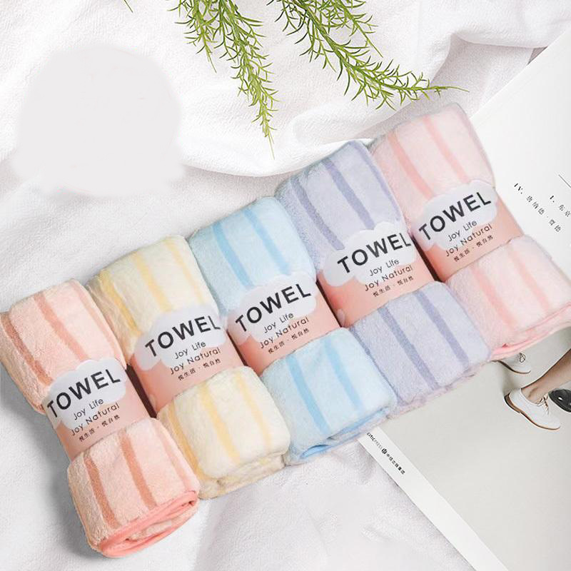 Coral fleece towel hand gift wholesale face wash absorbent wedding towel gift ultra-fine fiber hand towel gift