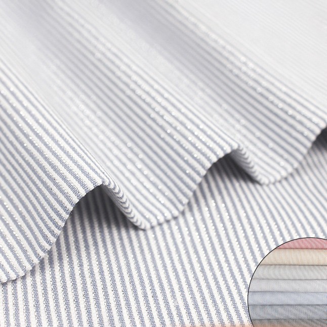 Silver Yarn-Dyed Toothpicks, Strong Pinstripes, Cloth Bags, Shirts, Shoe Materials, Clothing Outwears, Curtains, Cushions, Polyester Cotton Fabrics