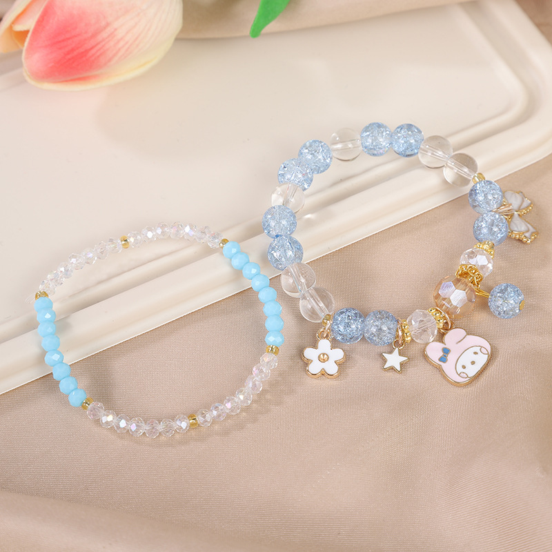 Picture of Children's Bracelet Bracelet Bracelet Beaded Crystal Women's Cute Students Girls' Bracelet Children's Gift