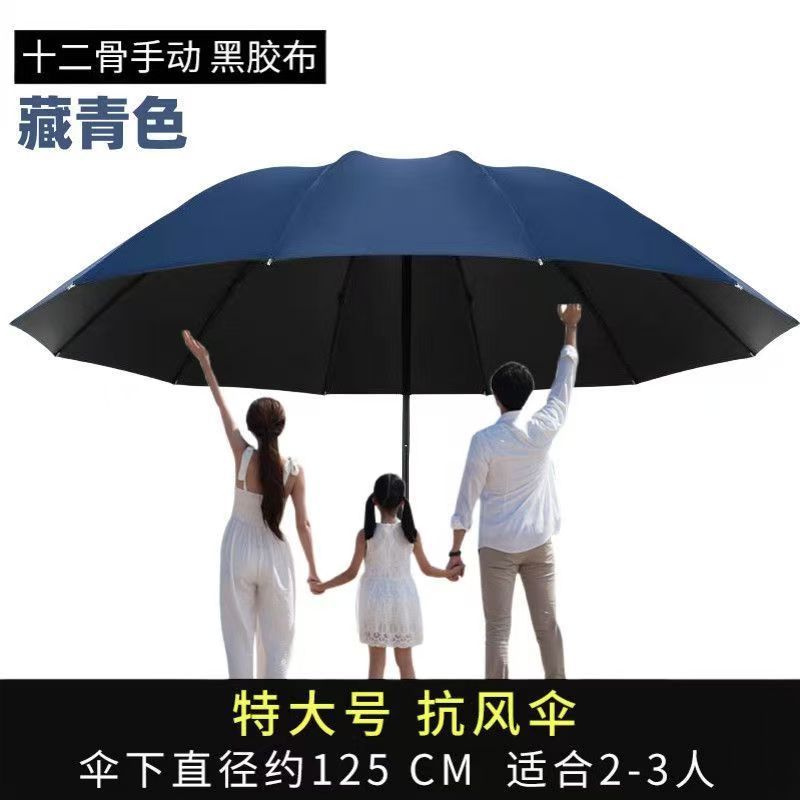 Picture of UV Umbrella Custom Wholesale UV Protection Thickened Sun Protection Sunshade Umbrella Sun Umbrella Folding Sunny and Rainy Umbrella for Men and Women