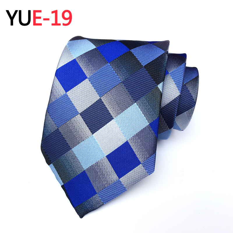 Picture of Tie Factory in stock Supply Men's Business Casual Professional Fashion Tie Polyester Yarn-dyed Striped Tie