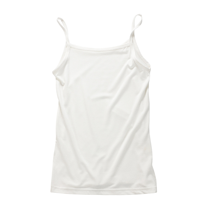 Picture of Children's Camisole Women's Summer Girls' Sleeveless Type a Intimates Baby Bottoming Shirt Inner Wear Girls' Pajamas Thin Section