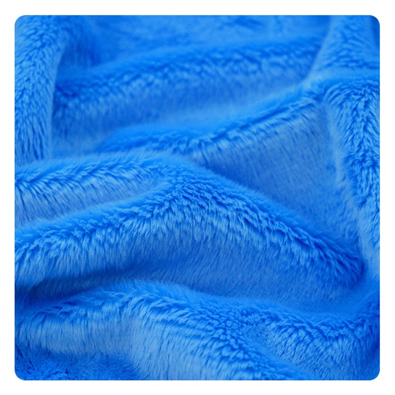 Picture of Spot 5mm Crystal Super Soft Crystal Velvet Short Plush Fabric Plush Toy Velvet Grs Recycled Fabric Wholesale