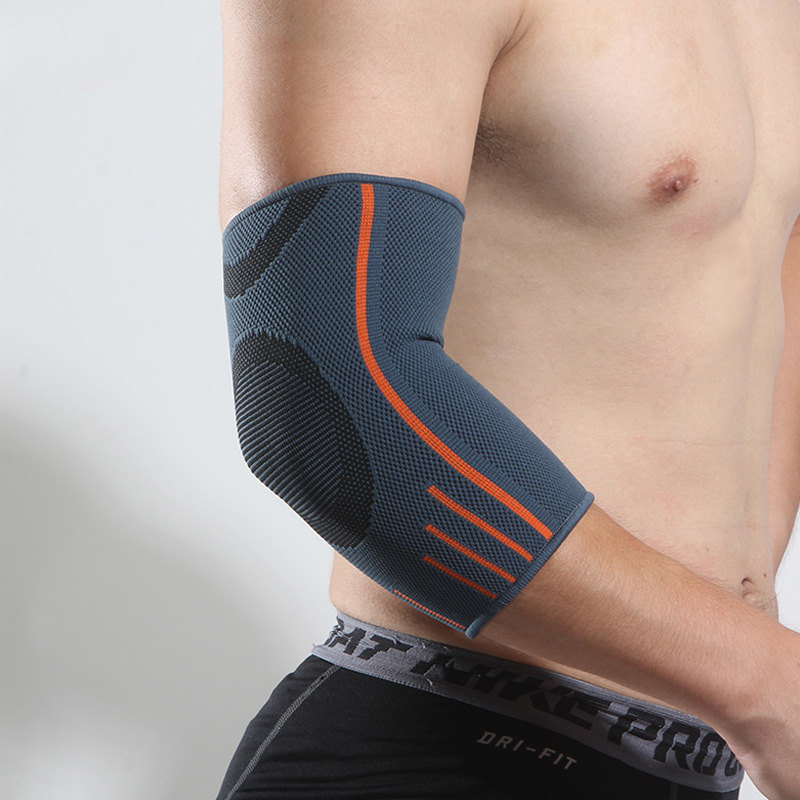 Picture of Knitted Nylon Elbow Pads, Extended Wrist Guards, Sweat-Wicking and Breathable Cycling Arm Guards, Compression Protection, One-Piece Drop Shipping, Breathable and Sweat-Wicking
