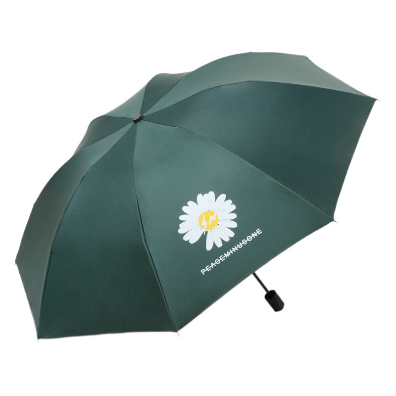 Umbrella wholesale 50% sun umbrella women sunscreen UV sunshade three folding automatic umbrella custom