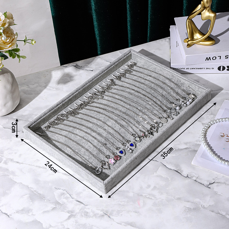 Picture of Jewelry Display Tray Advanced Necklace Rack Ring Handstring Box Bracelet Earrings Stall Bracelet Jewelry Jewelry Disc
