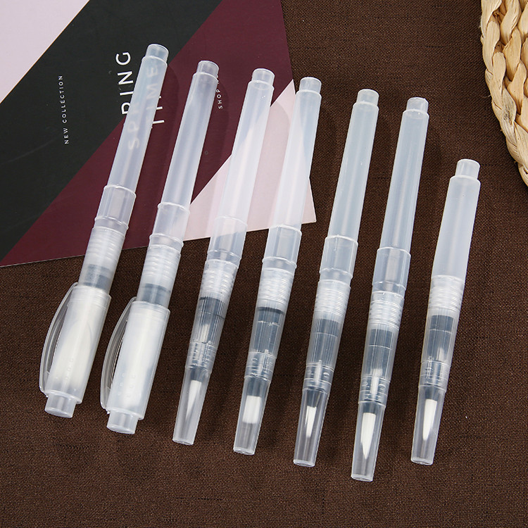 Picture of Solid Watercolor Fountain Pen, Water Filling Painting Brush, Pointed Flat Pen, Water Storage Pen, Water-Soluble Colored Lead Painting Pen
