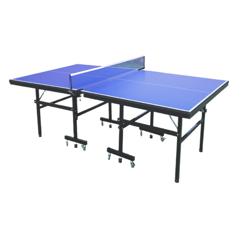 Household indoor and outdoor table tennis table movable foldable standard size game training table tennis case