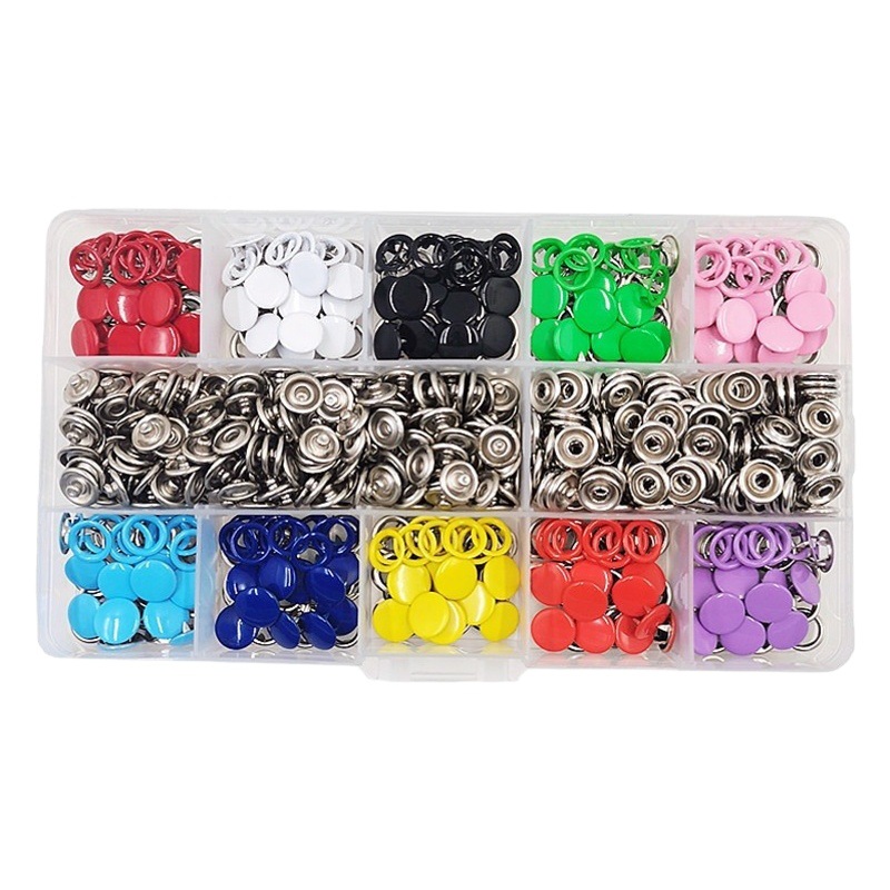 200 suit Hollow Solid Color Five-claw Buckle Baby Metal Dark Snap Seam-free Buckle Five-grab Snap Buckle