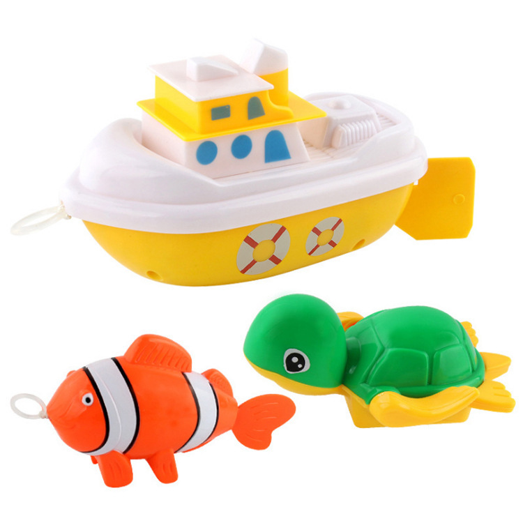 Picture of 2017 New Summer Water Spray Vinyl Cartoon Strip Toy Baby Bath Toy