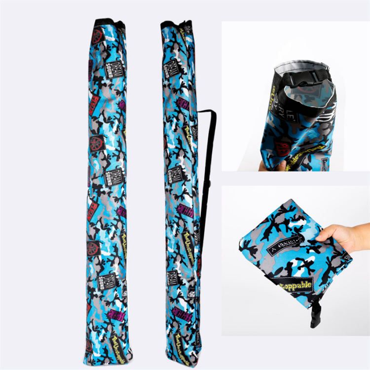 Fishing Umbrella Bag Camouflage Strap Fishing Bag Fishing Rod Folding Storage Bag Fishing Gear Wholesale Portable Lure Rod