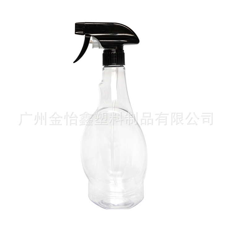 710mlPET Plastic Transparent Car Cleaner Spray Bottle, Disinfectant Water Spray Sub-bottling, Glass Water Bottle