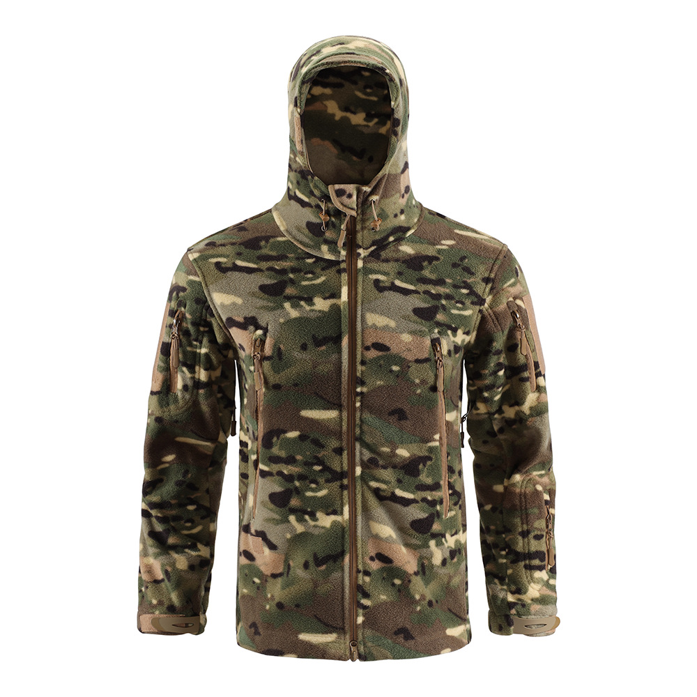 Picture of Esdy Outdoor Sports Fleece Jacket Polar Fleece Cardigan Cycling Mountaineering No. 1 Fleece Jacket Men's Sports Jacket