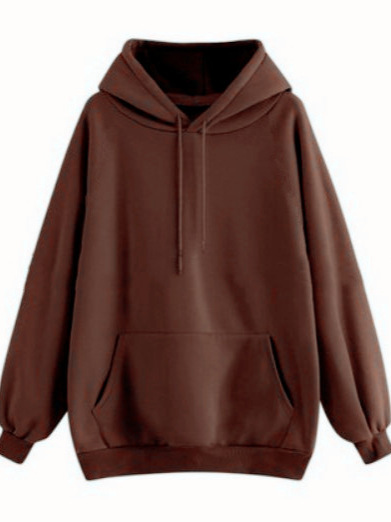 2025 Fall/Winter New Cross-border AliExpress Wish Amazon Women's European and American Casual Loose Fleece Hooded Sweatshirt