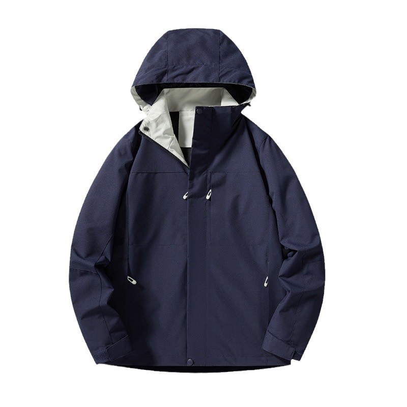 Picture of Spring and Autumn Thin Jacket 2024 New Windproof Waterproof Jacket Men's Breathable Casual Hat-off Soft Shell Mountaineering Suit for Women