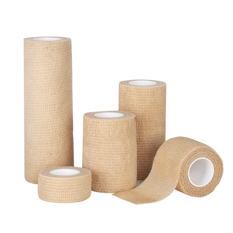 Picture of Self-Adhesive Elastic Bandage Hand Guard Breathable Fixed Sports Bandage Non-Woven Disposable Wound Bandage Elastic Bandage