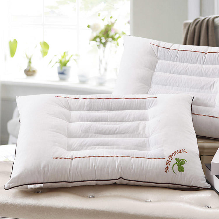 Pillow Cassia Seed Health Cervical Pillow Core Improves Eyesight Hotel Dormitory Adult Home Pillow 48*74 Factory Direct Sales