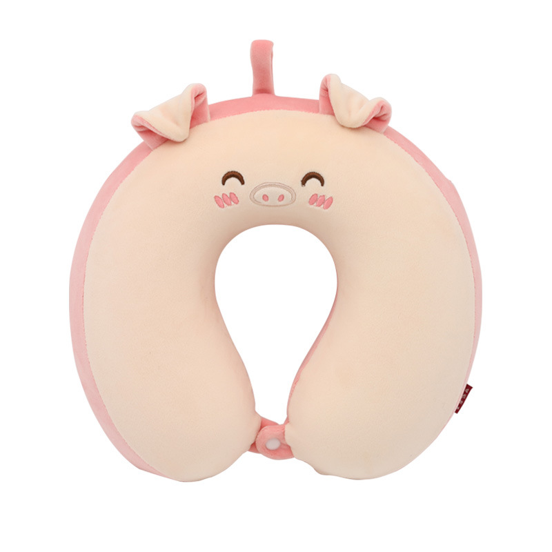 Picture of Cartoon animal slow rebound memory cotton U-shaped pillow leisure house office travel neck pillow neck pillow U-shaped pillow wholesale