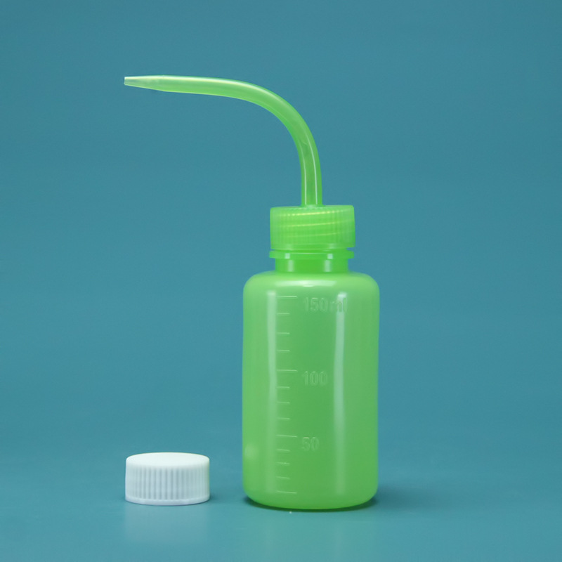 Picture of Thickened plastic washing bottle elbow bottle in stock wholesale 150ml meat watering can squeeze bottle plastic washing bottle elbow