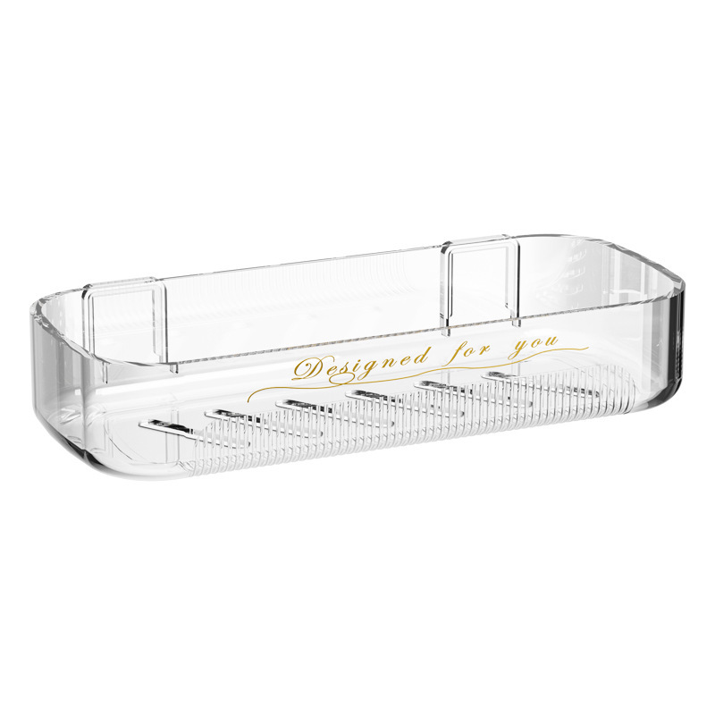 Picture of Bathroom Bathroom Storage Rack Without Punching Wall-Mounted Mirror Cabinet Front Storage Box Washbasin Cosmetics Storage Rack