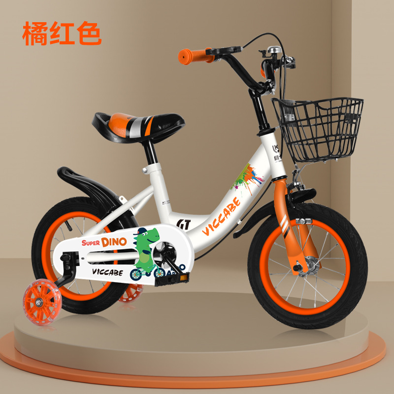 Picture of Vicack Kidsren's Bicycle Boy 2-3-6-7-10 Years Old Medium and Large Kidsren Baby Stroller Little Girl Bicycle
