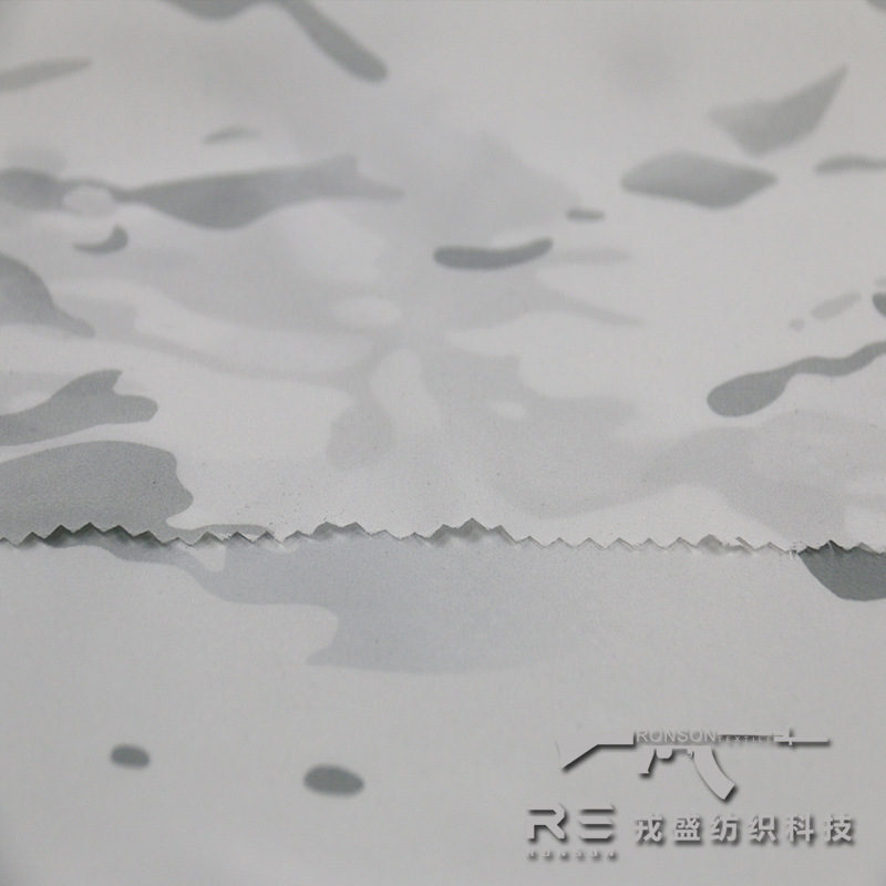 Picture of Rongsheng in stock U.S. Army UCP Grey Plaid Digital ACU Camouflage Fabric Polyester Cotton Plaid Breathable Wear-Resistant Tactical Fabric