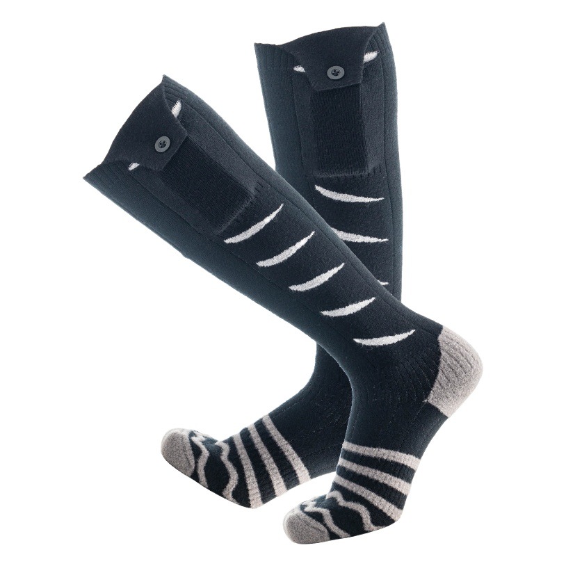 Cross-border in stock wholesale APP intelligent temperature control heating socks Ski thermal charging heating socks 5v electric heating socks