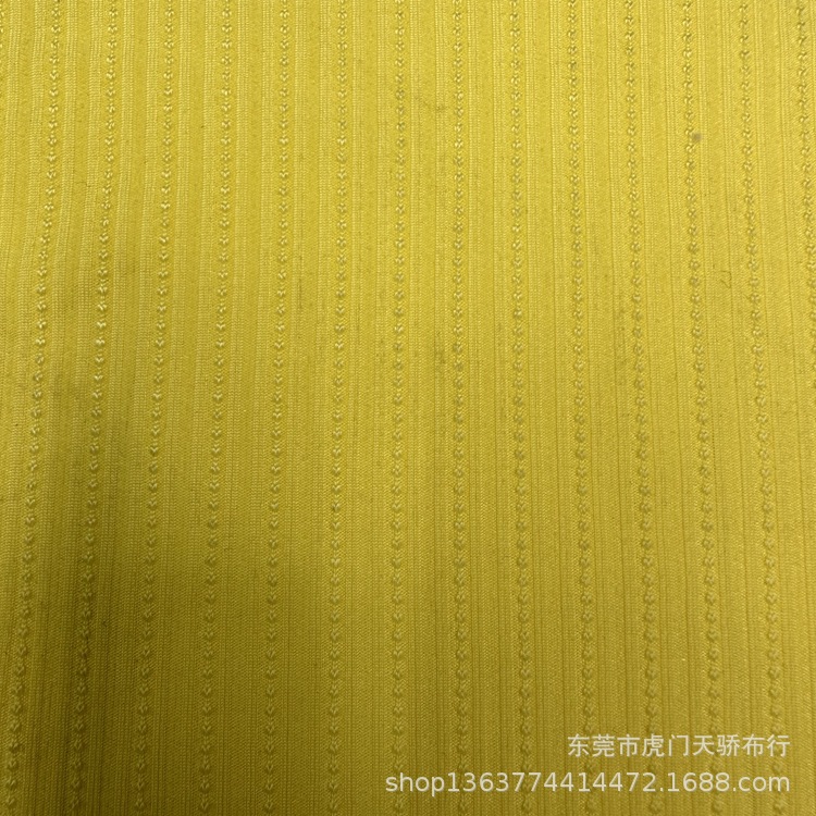 Spot New Knitted Rib Jacquard Cloth 180g Crystal Barbie Rib Pit Strip Women's Swimwear Fabric