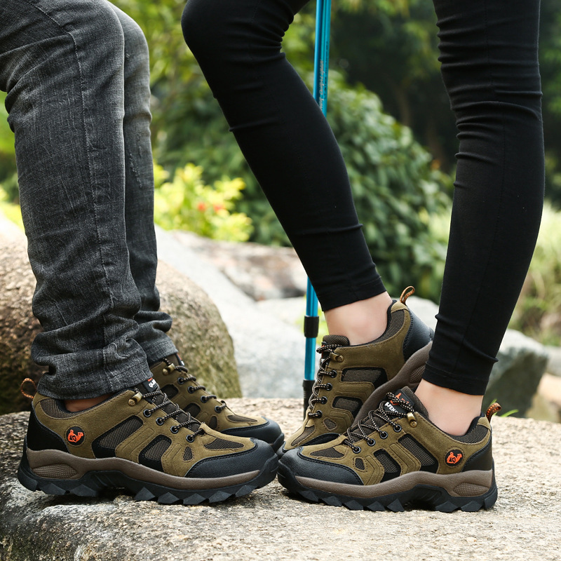 Cross-border large size 2022 new hiking shoes fashion Men's outdoor casual shoes couples velvet breathable sports shoes