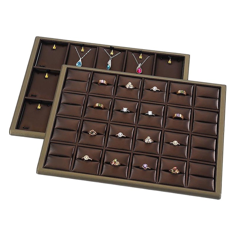 Jewelry Display Props Jewelry Tray Counter Window Storage Jewelry Rack Display Necklace Earrings Display Plate