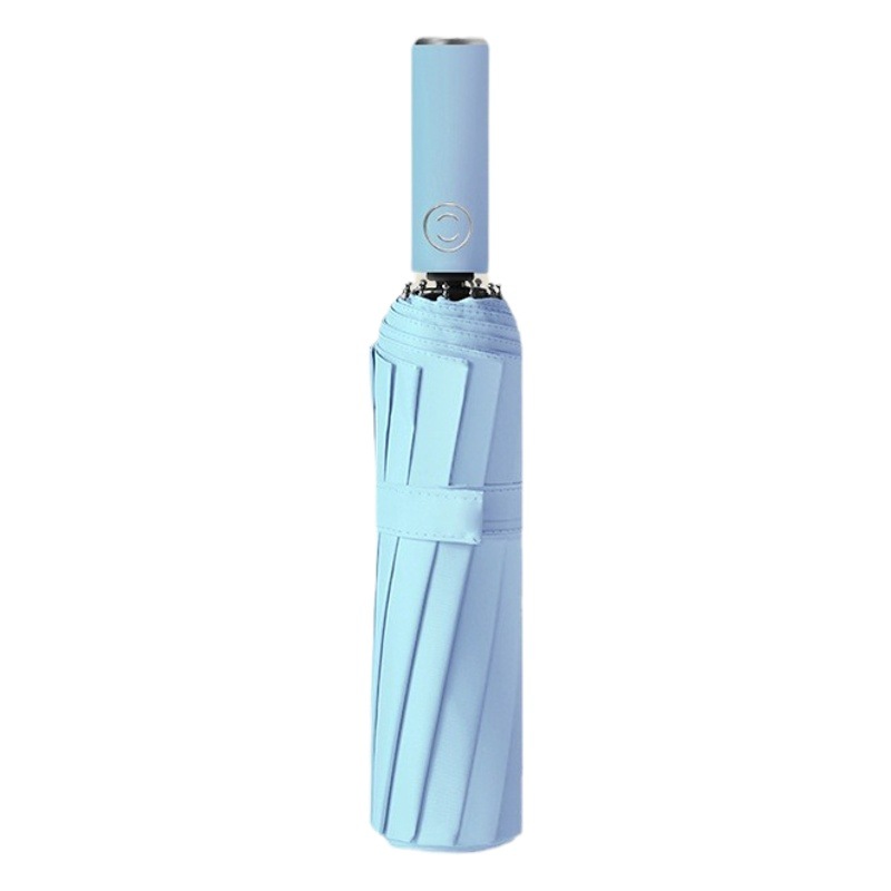 Picture of Umbrella Automatic Umbrella Large Size Enlarged and Thickeneded Reinforced Rainproof Folding Umbrella Rain or Shine Ladies Wholesale Parasol