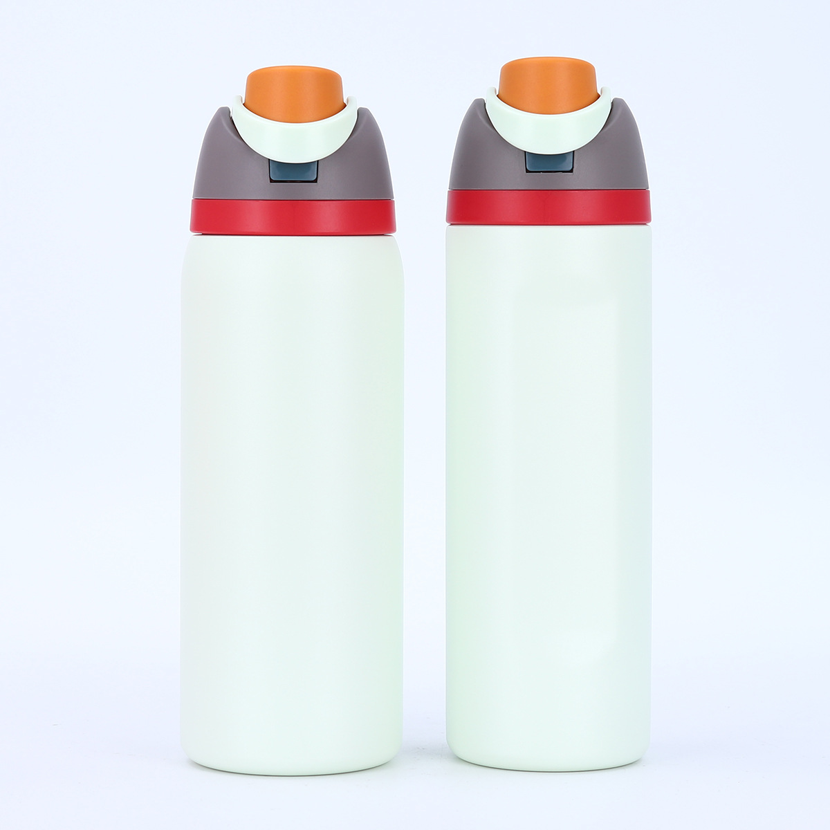 Picture of Cross-Border Fruit Cup 304 Stainless Steel Vacuum Portable Sports Water Cup Outdoor Portable Bouncing Double Drink Lid Thermos Cup