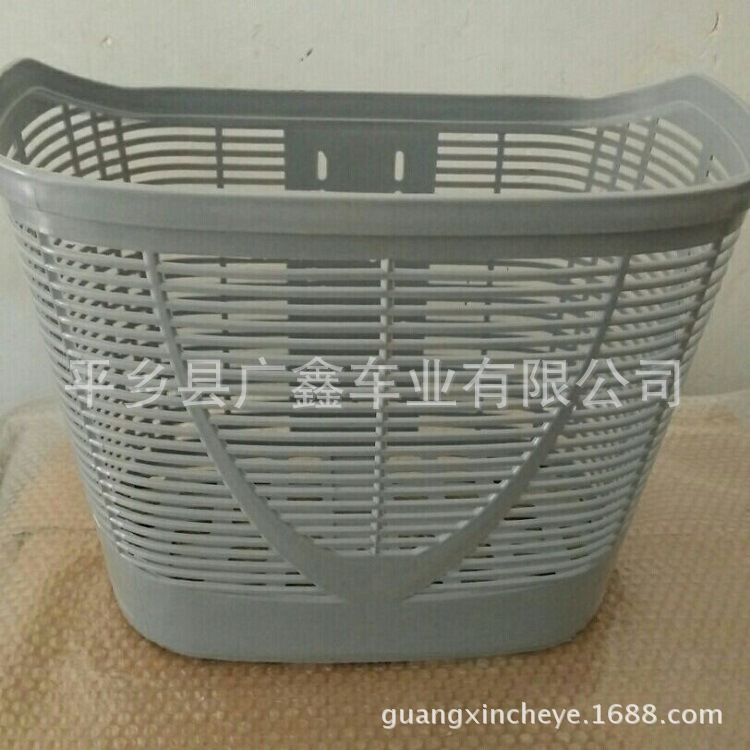 Bicycle Basket Plastic Basket Shopping Basket Basket Bicycle Basket with Stand and Accessories