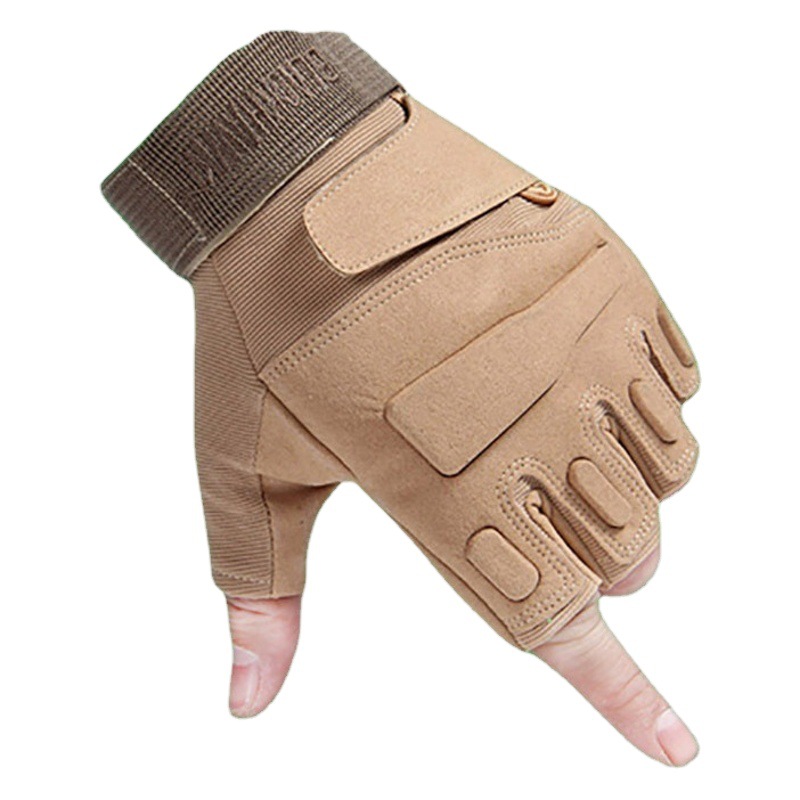 Special forces combat fitness gloves sports riding mountain climbing non-slip wear-resistant open finger equipment horizontal bar outdoor cross-border