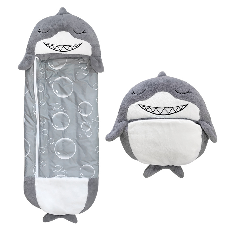 Picture of Cross-Border Children's Sleeping Bag Customized Cartoon Anti-Kicking Animal Sleeping Bag Amazon Quilted Anti-Kick Storage Sleeping Bag for Older Children
