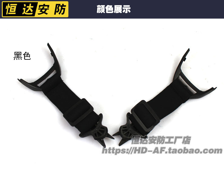 Picture of FAST Locust goggles retrofit with Locust rail strap track strap FAST Mickey rail accessories