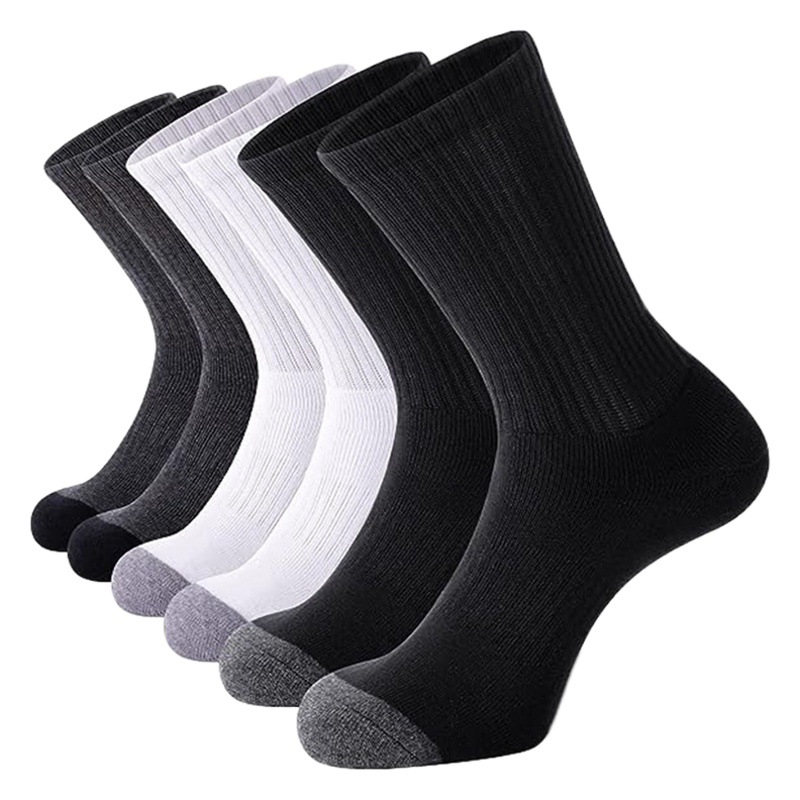 Men's socks plus size cross-border foreign trade elastic cotton socks basketball sports high socks men's autumn and winter stockings wholesale