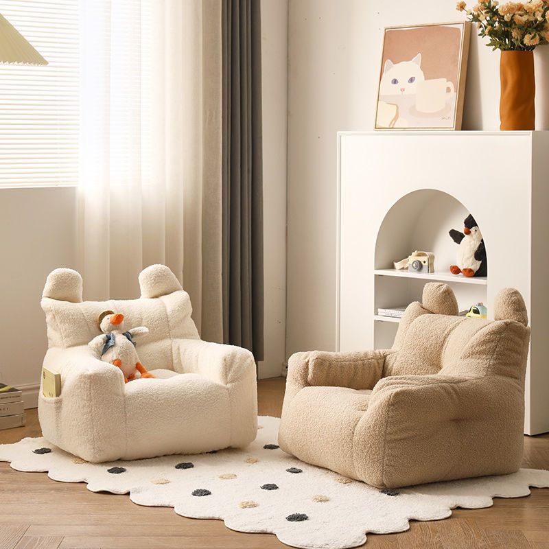 Children's Sofa Reading Corner Layout Baby Lazy Bean Bag Cute Girl Cartoon Seat Single Small Sofa Chair