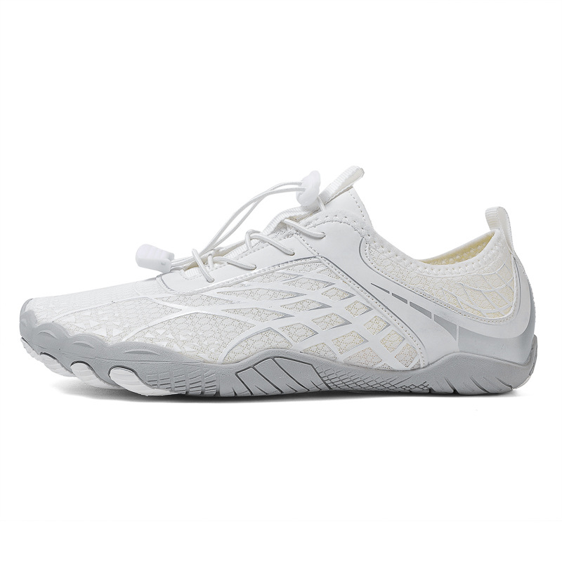 Cross-border Outdoor Barefoot Five-finger Beach Shoes Wading Shoes Non-slip Quick-drying Amphibious Couple's Tracing Shoes Yoga Fitness Shoes
