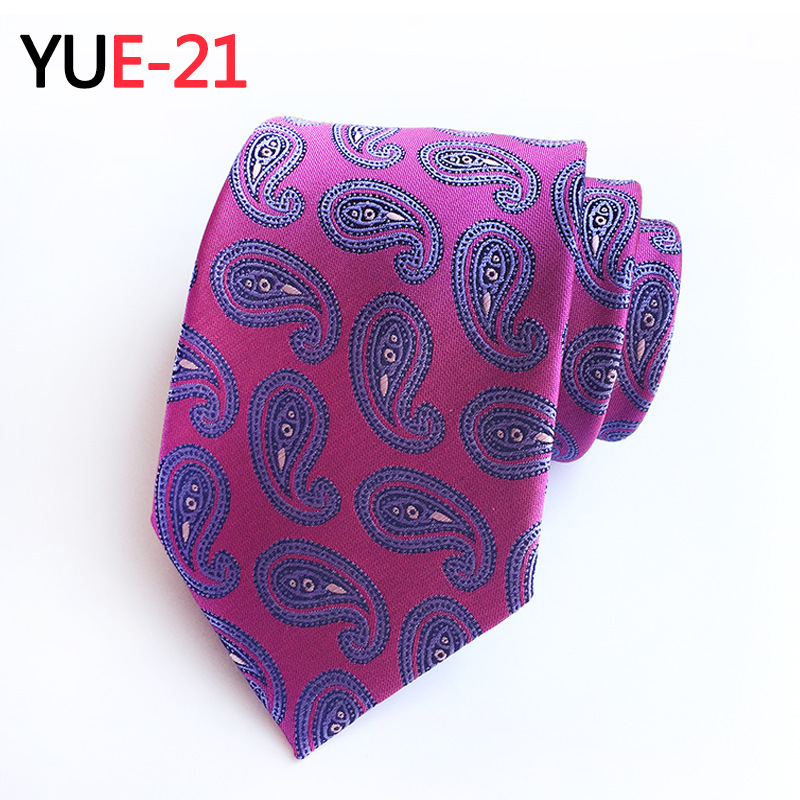 Picture of Tie Factory in stock Supply Men's Business Casual Professional Fashion Tie Polyester Yarn-dyed Striped Tie
